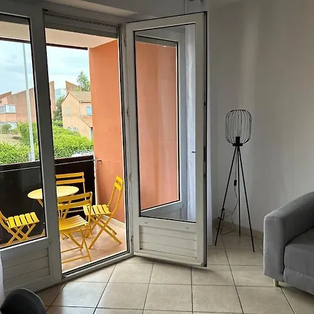 Apartamento T3 6 Personnes Avec Terrasse, Wifi, Climatisation Canet-en-Roussillon Exterior foto