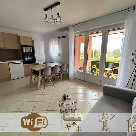 Apartamento T3 6 Personnes Avec Terrasse, Wifi, Climatisation Canet-en-Roussillon Exterior foto