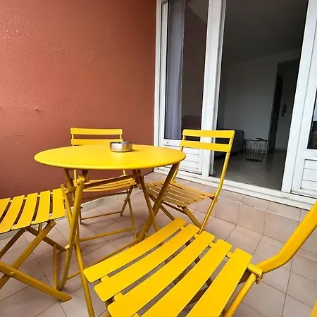 Apartamento T3 6 Personnes Avec Terrasse, Wifi, Climatisation Canet-en-Roussillon Exterior foto